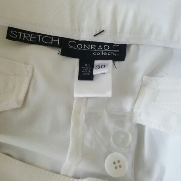 NWT Conrad C Laura white pants size 10 - Picture 7 of 12